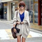 REDOPIN - Open-Front Long Cardigan