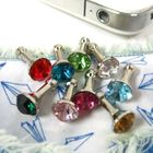 Na Na - Rhinestone Mobile Earphone Jack Plug