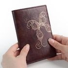 BABOSARANG - Butterfly Engraved Passport Holder