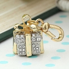 Miss Girl - Rhinestone Gift Box Charm