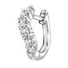 MaBelle - 18K White Gold Diamond Single Earring