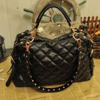 19th Street - Belted Quilted Satchel