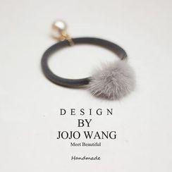 J. Wang - Pompom Hair Tie J. Wang - Pompom Hair Tie