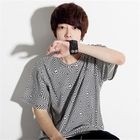 ABOKI - Short-Sleeve Patterned T-Shirt