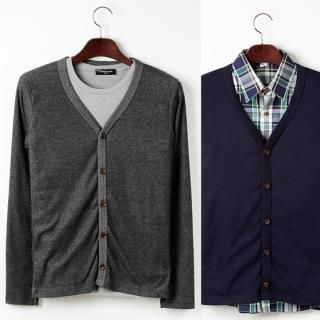 V-Neck Cotton Cardigan V-Neck Cotton Cardigan