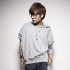 AOYAMA - Dolman-Sleeve Hooded Top