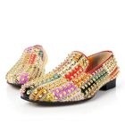 deepstyle - Genuine Leather Studded Loafers