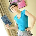 Jack Grace - Short-Sleeve V-Neck T-Shirt