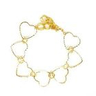 MyLittleThing - Golden Heart Frame Bracelet