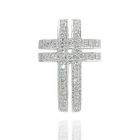 Keleo - 18K White Gold Diamond Pendant