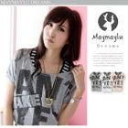 Maymaylu Dreams - Set: Short-Sleeve Print Tee + Striped Camisole