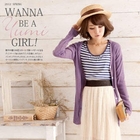 YUMI - Long Sleeve Hooded Cardigan