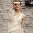 PUFFY - Fringed Long Tank Top