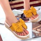 Smoothie - Bow-Accent Thong Sandals