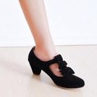 Smoothie - Bow-Accent Buckled Pumps