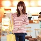 CLICK - Short-Sleeve Stripe T-Shirt