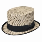 GRACE - Bow-Accent Woven Hat