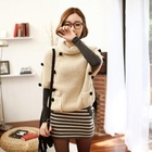 SUVINSHOP - Pompom-Accent Knit Top