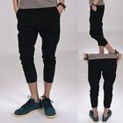 INTHING - Patchwork-Hem Cropped Pants