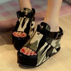 Grace Candy - Buckled Platform Sandals