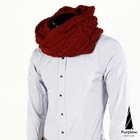 Purplow - Circle Cable-Knit Scarf