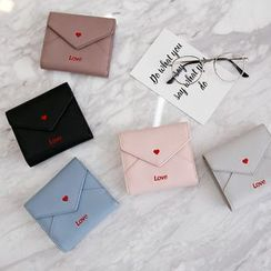 梨花娃娃 - 心心刺繡錢包 梨花娃娃 - 心心刺繡錢包