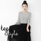 lovemark - Long-Sleeve Striped Top