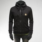 Style YOURS - Funnel-Neck Knit Hoodie
