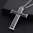 MURATI - Printed Cross Pendant