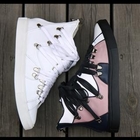 PRAWINGS - Lace-Up Accent High-Top Sneakers
