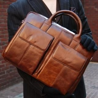 Genuine Leather Briefcase Genuine Leather Briefcase