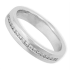 Keleo - Tailor-made 18K White Gold Ring with Diamonds