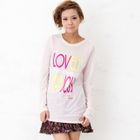 ageha@shibuya - Long-Sleeve Printed T-Shirt