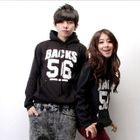 SeventyAge - Hooded Print Pullover
