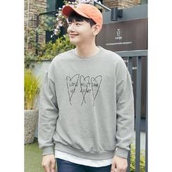 JOGUNSHOP - Long-Sleeve Printed T-Shirt JOGUNSHOP - Long-Sleeve Printed T-Shirt
