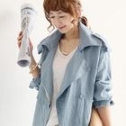NANING9 - Linen Trench Coat