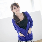 eFashion - V-Neck Hooded Cardigan