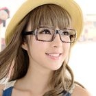 59 Seconds - Square Geeky Glasses (Non-Prescription Lens Included)