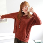 Tokyo Fashion - Loose-Fit Hooded Top