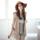 Kiwi Shop - Open-Front Jacket with Sash