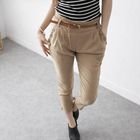 D.P-Shop - Pleated Front Cropped Pants