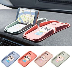 Home Simply - Cat-Printed Car Use Phone Stand Pad Home Simply - Cat-Printed Car Use Phone Stand Pad