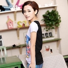 Ringnor - Color-Block Printed T-Shirt