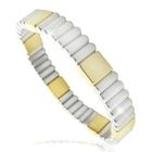 BELEC - 18K White & Yellow Gold plated Neodymium Bracelet BELEC - 18K White & Yellow Gold plated Neodymium Bracelet