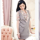 Melissa - Deep V-Neck Sleeveless Dress