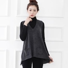 MiMiGirl - Dual-Pocket Sleeveless Knit Top