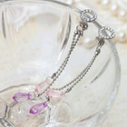 Fit-to-Kill - Purple tear drops Earrings
