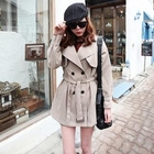 kenzi w - Trench Coat with Sash