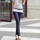 Tokyo Fashion - Elasticized-Waist Skinny Jeans