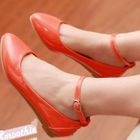 Smoothie - Ankle-Strap Pointy Flats